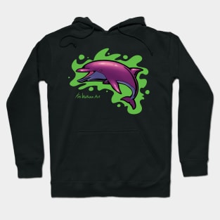 Rad Colorful Dolphin Hoodie